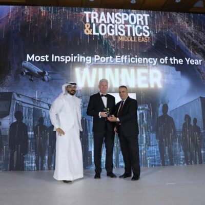 King Abdullah Port Wins Most Inspiring Port Efficiency Award (1)