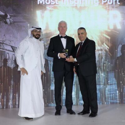 King Abdullah Port Wins Most Inspiring Port Efficiency Award (2)